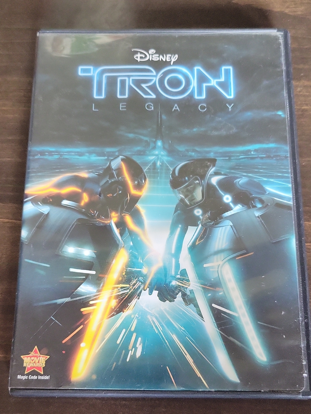 Disney Tron Legacy DVD - Blue and Orange Artwork